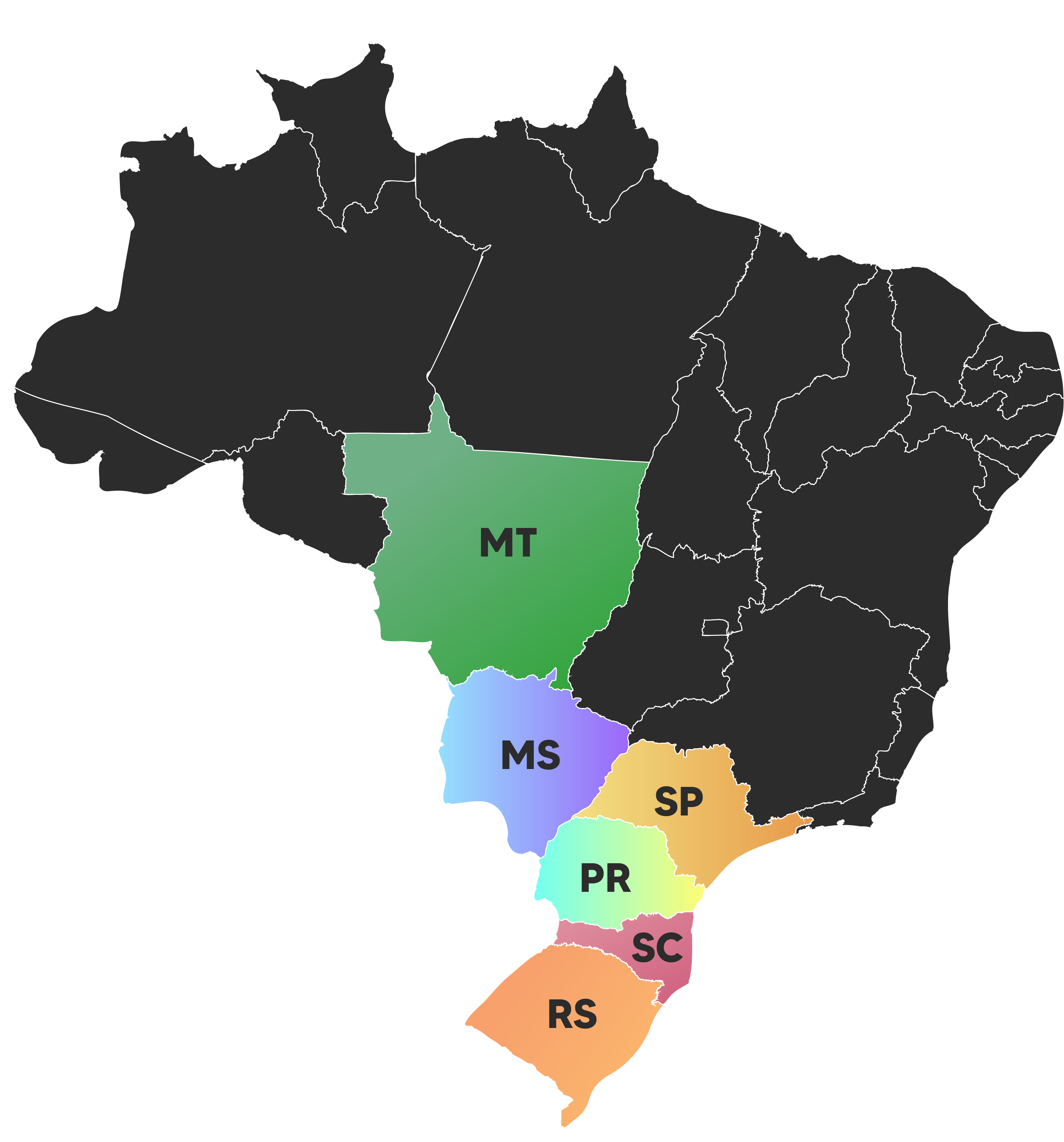 Mapa de Atendimento FIC